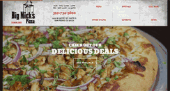 Desktop Screenshot of bignickspizza.com
